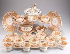 AN ENGLISH PORCELAIN TEA SERVICE