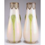 A PAIR OF WILHELM KRALIK VASES