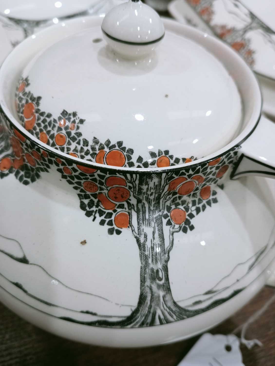 AN EXTENSIVE COLLECTION OF CROWN DUCAL ORANGE TREE PATTERN CHINA - Bild 9 aus 27