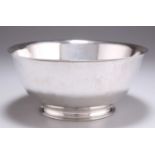 AN AMERICAN ARTS AND CRAFTS STERLING SILVER BOWL
