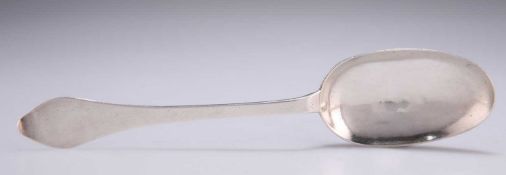 A RARE GEORGE I SOUTH EASTERN SILVER DOG-NOSE TABLE SPOON