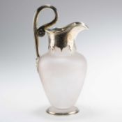A NEOCLASSICAL REVIVAL SILVER-GILT MOUNTED EWER