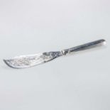 A VICTORIAN SILVER FISH SLICE