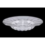 A LARGE BACCARAT CUT GLASS BOWL