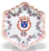 A SAMSON ARMORIAL DISH