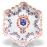 A SAMSON ARMORIAL DISH