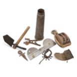 ASSORTED WW1 MILITARIA ITEMS, ETC.