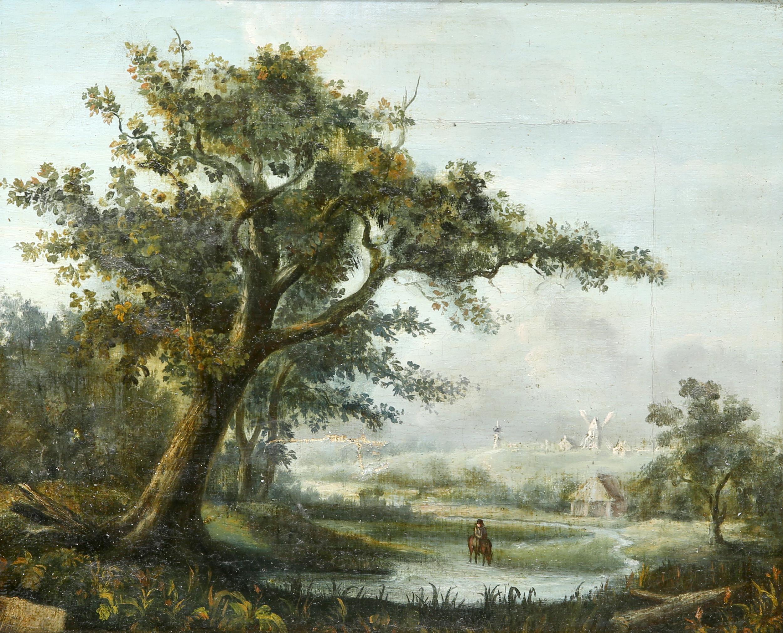 ENGLISH SCHOOL (19TH CENTURY), PASTORAL LANDSCAPES, A PAIR - Image 2 of 2