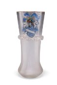 A GERMAN ARMORIAL DRINKING GLASS, CIRCA 1865