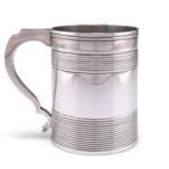 A VICTORIAN SILVER MUG