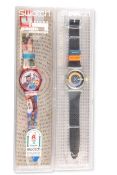 TWO SWATCH WATCHES