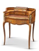 A LOUIS XV-STYLE GILT-METAL MOUNTED LADY'S WRITING DESK