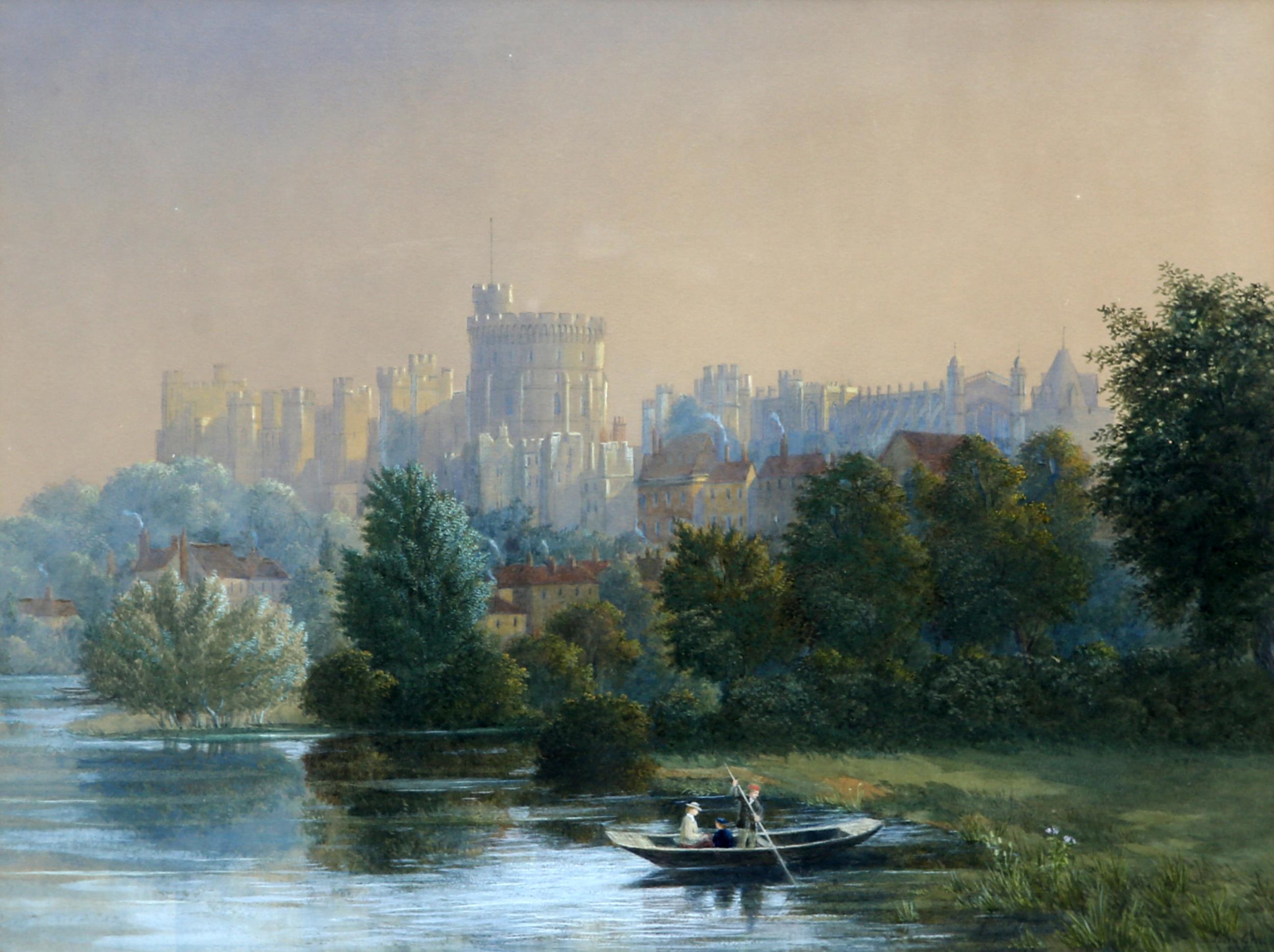 JOHN CHASE (1810-1879), A VIEW OF WINDSOR CASTLE