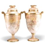 A PAIR OF DOULTON BURSLEM VASES