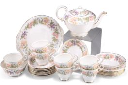 A PARAGON CHINA COUNTRY LANE PART TEA SERVICE