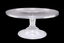 A VICTORIAN GLASS FINGER BOWL