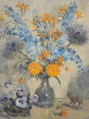 ATTRIBUTED TO PHILIP NAVIASKY (1894-1983), STILL LIFE OF A VASE OF FLOWERS