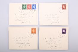 FOUR FIRST DAY COVERS 1937.S