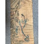 A JAPANESE SCROLL PAINTING