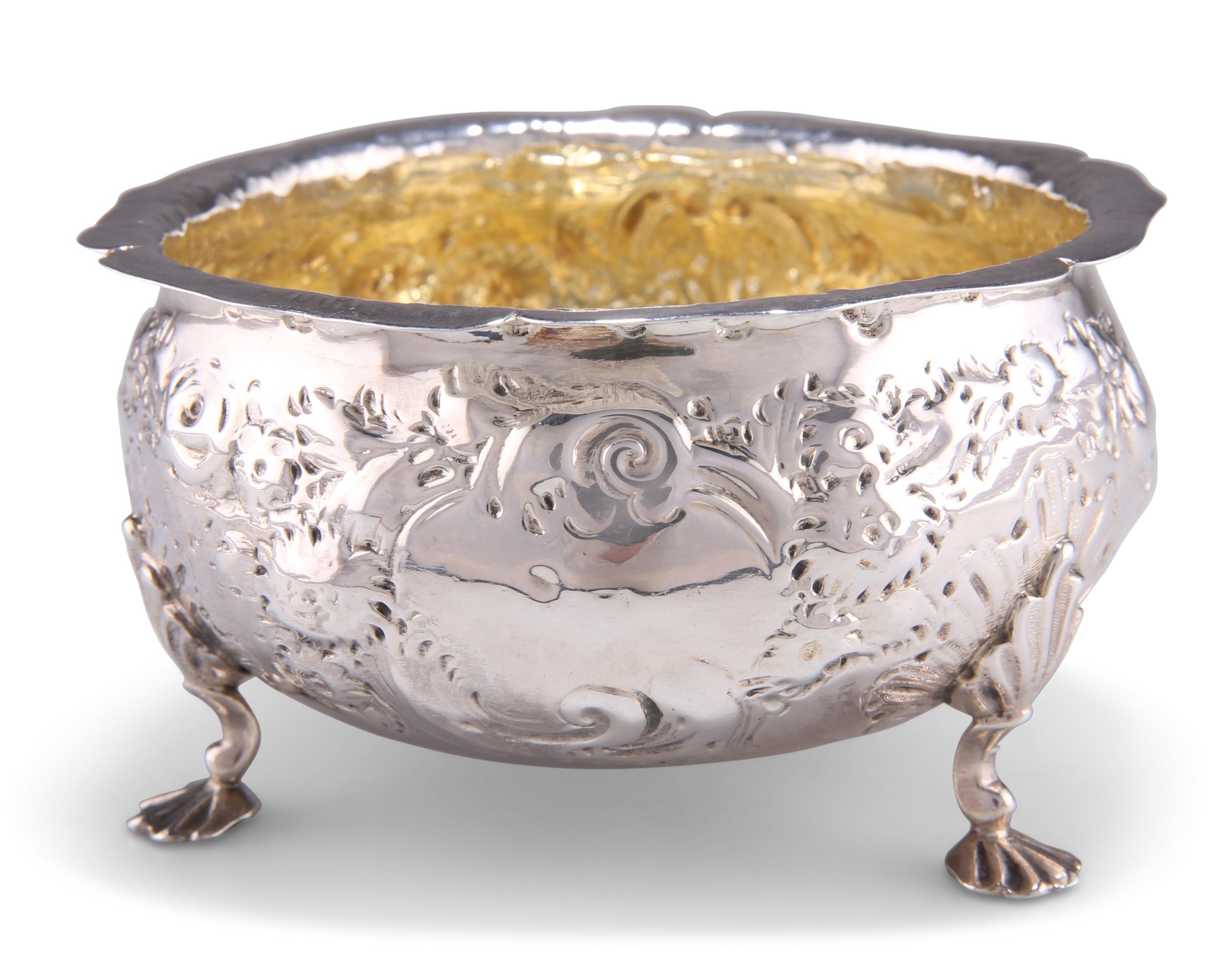 A VICTORIAN SILVER BOWL