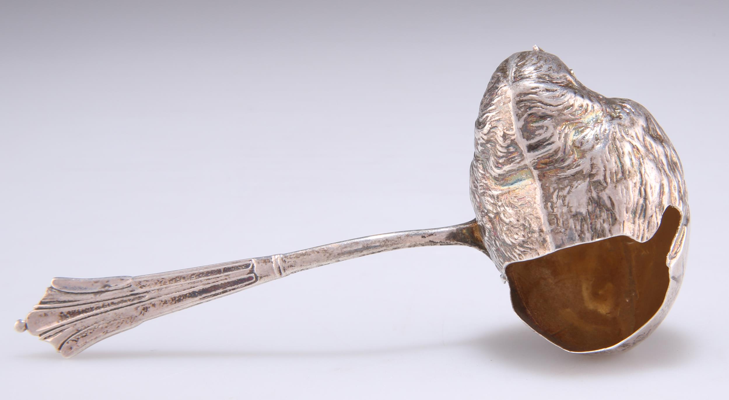 A RARE NOVELTY SILVER SIFTING SPOON - Image 2 of 2