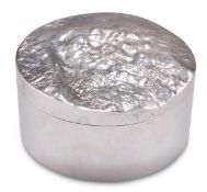 A MODERNIST SILVER BOX