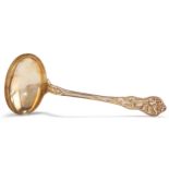A FRENCH RARE SILVER-GILT SAUCE LADLE, EARLY 19TH CENTURY