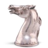 A HANAU SILVER HORSE STIRRUP CUP