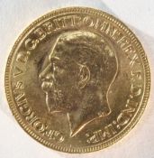 George V (1910 - 1936) 1932 South Africa (Pretoria) mint sovereign