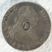 George III (1760-1820), Madrid half dollar