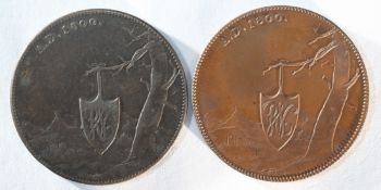 2 x Ireland, Enniscorthy 18th century provincial tokens