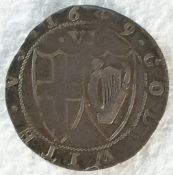 Commonwealth, 1649 sixpence