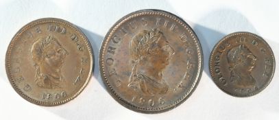 George III, 3x coins