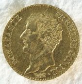 France, Napoleon, 1802 - 1803 ANXI 20 francs