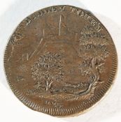 Worcestershire, Dudley 1790 halfpenny DH7