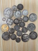 A group of English pre-1920 silver coinage