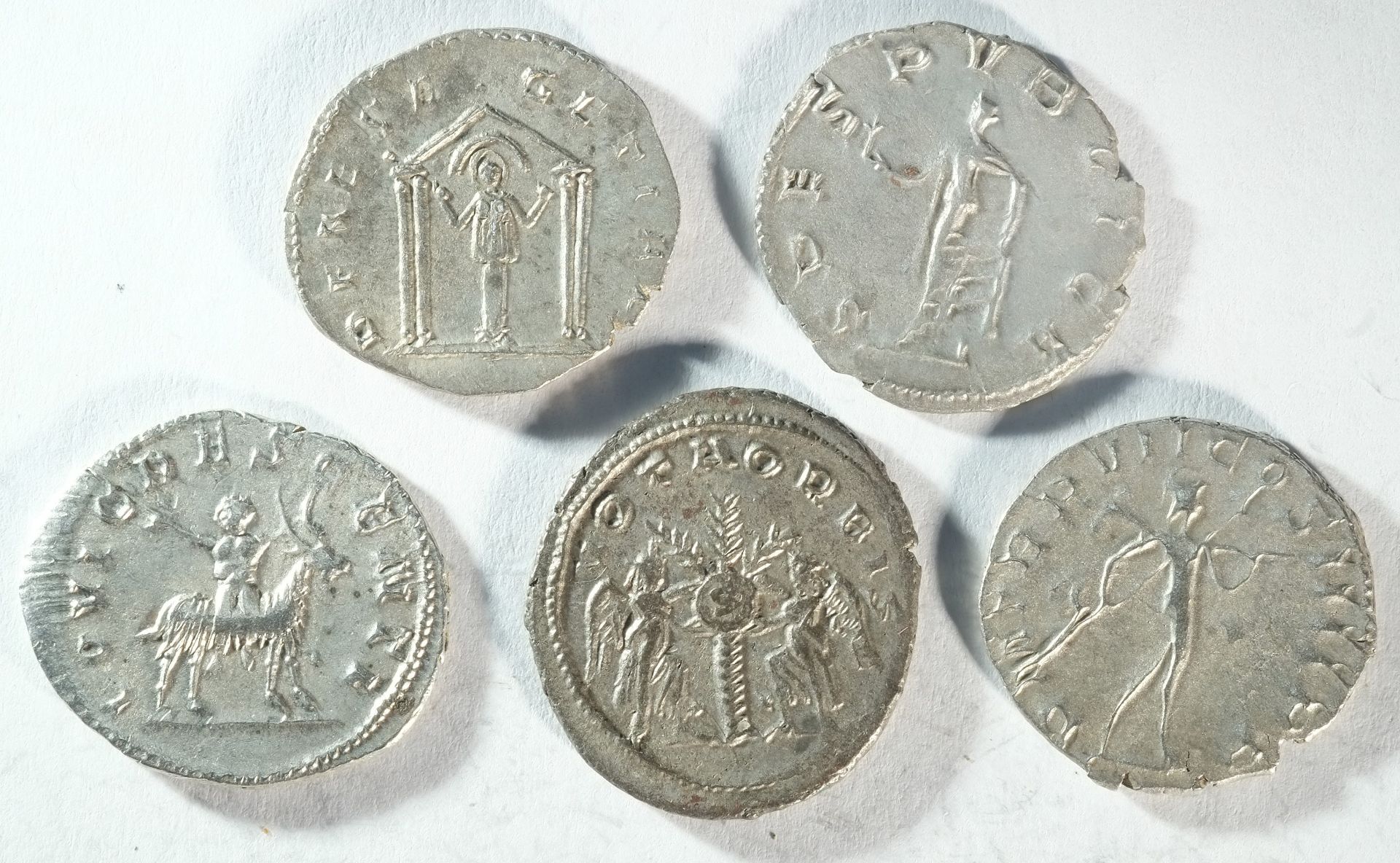 Ancient Rome, 5x Silver antoninianii - Bild 2 aus 2