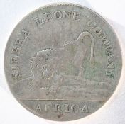 Sierra Leone, 1791 silver 50 cents