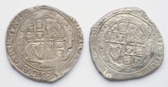 2x Charles I (1625 - 1649) coins