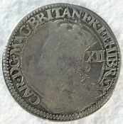 Scotland, Charles I (1625 1649) 12 shillings, 5.6g, x 31mm