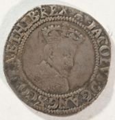 Ireland, James I (1603 - 1625) sixpence