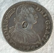 George III (1760-1820), Mexico City dollar
