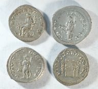 4x Philip I (244 - 249 CE) silver antoninianii