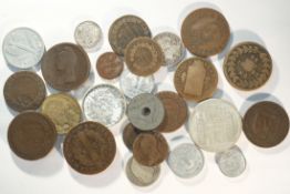 France, a group of coins