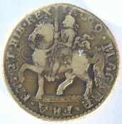 Ireland, James II 1690 Gun money crown