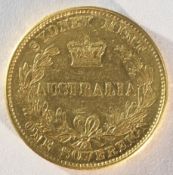 Australia, Victoria, 1866 Sydney, Sydney mint sovereign