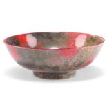 A NEW SPECTRIA POTTERY BOWL, by Edward R. Wilkes,ÿcovered in a crystalline effect flamb‚ÿglaze,