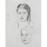 PHILIP NAVIASKY (1894-1983), PORTRAIT STUDIES, TWO,ÿeach with authentication by Millie Naviasky