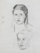 PHILIP NAVIASKY (1894-1983), PORTRAIT STUDIES, TWO,ÿeach with authentication by Millie Naviasky