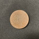 Anglesey, Parys Mine Company, proof 1791 halfpenny